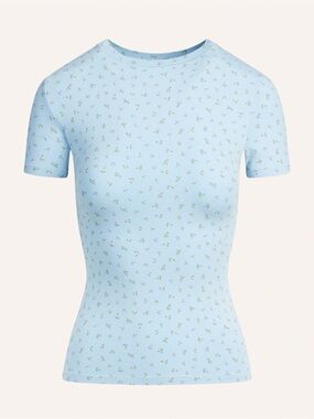SKIMS cotton jersey floral tee